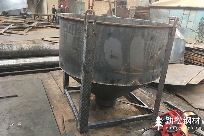 圆形建筑料斗