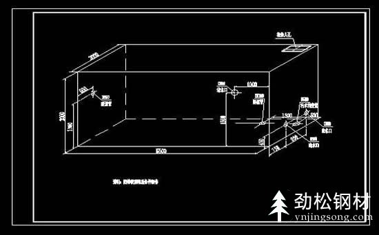 水箱钣金加工图纸
