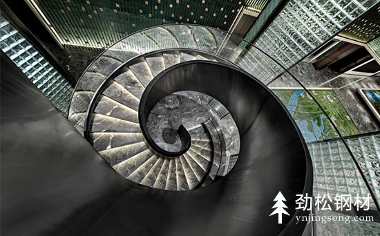 圆弧形楼梯制作方法，个性化圆弧楼梯
